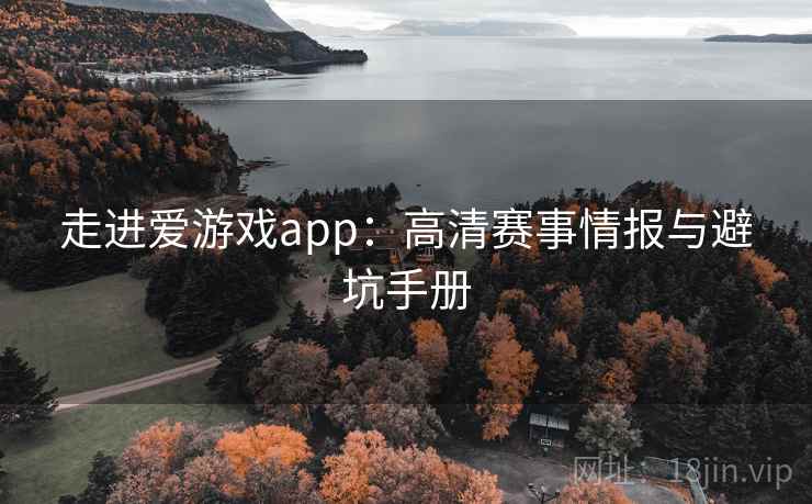 走进爱游戏app：高清赛事情报与避坑手册